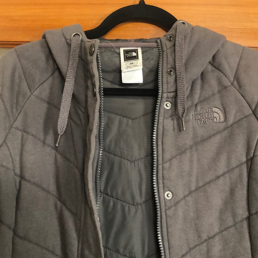 Grey North Face Jacket
